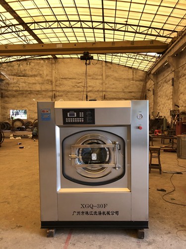 上海市徐汇区工业洗衣机供应商，环保型工业洗衣机安装案例